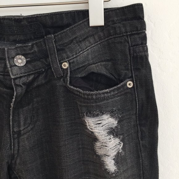 Carmar Distressed Straight Leg Jeans - Picture 2 of 5